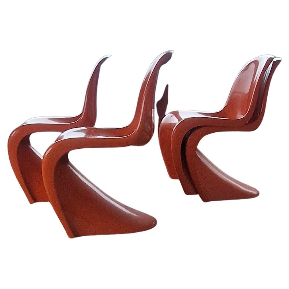 1970 Verner Panton chairs for Herman Miller For Sale