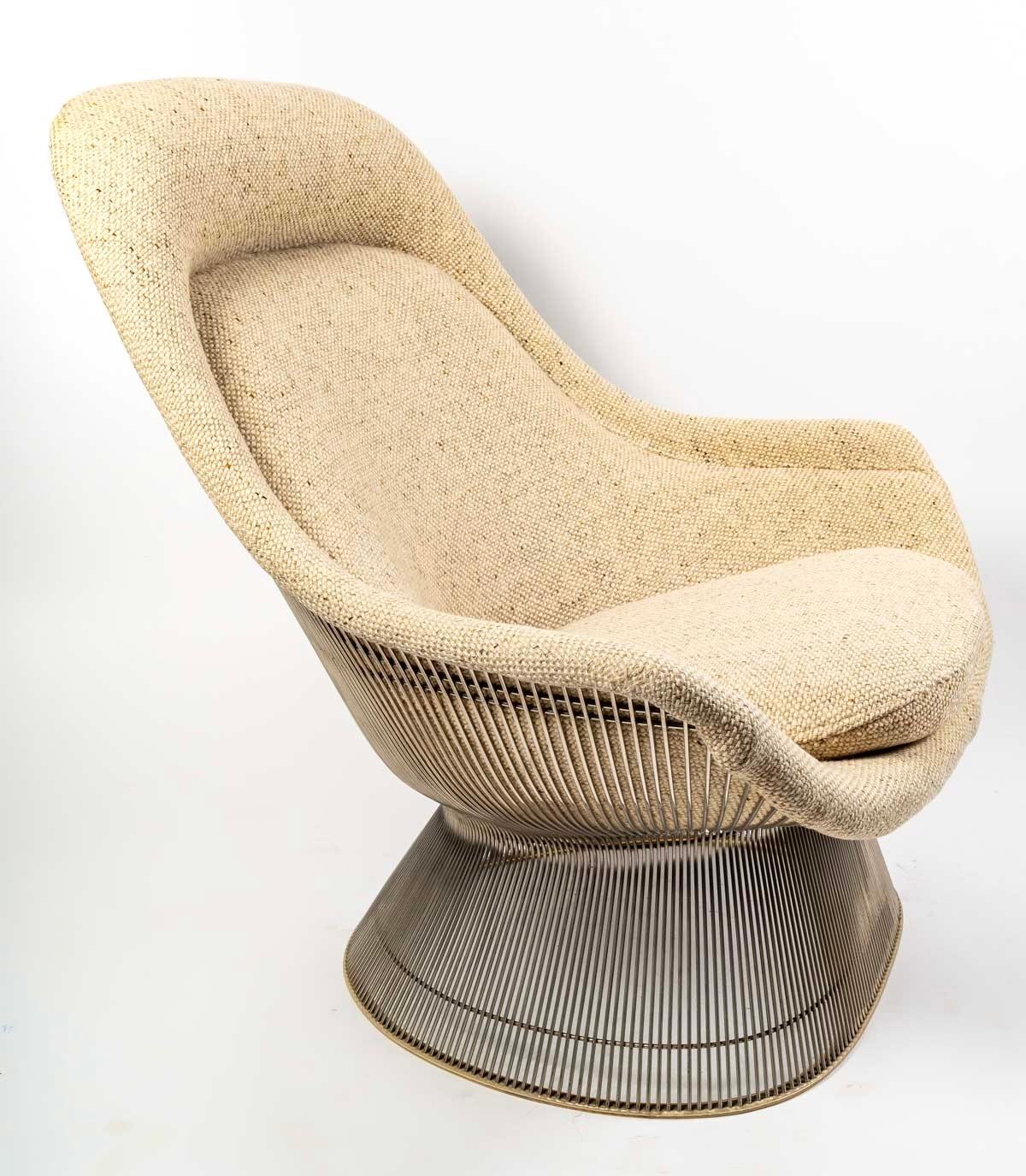 1970 Warren Platner, Large Armchair Model 