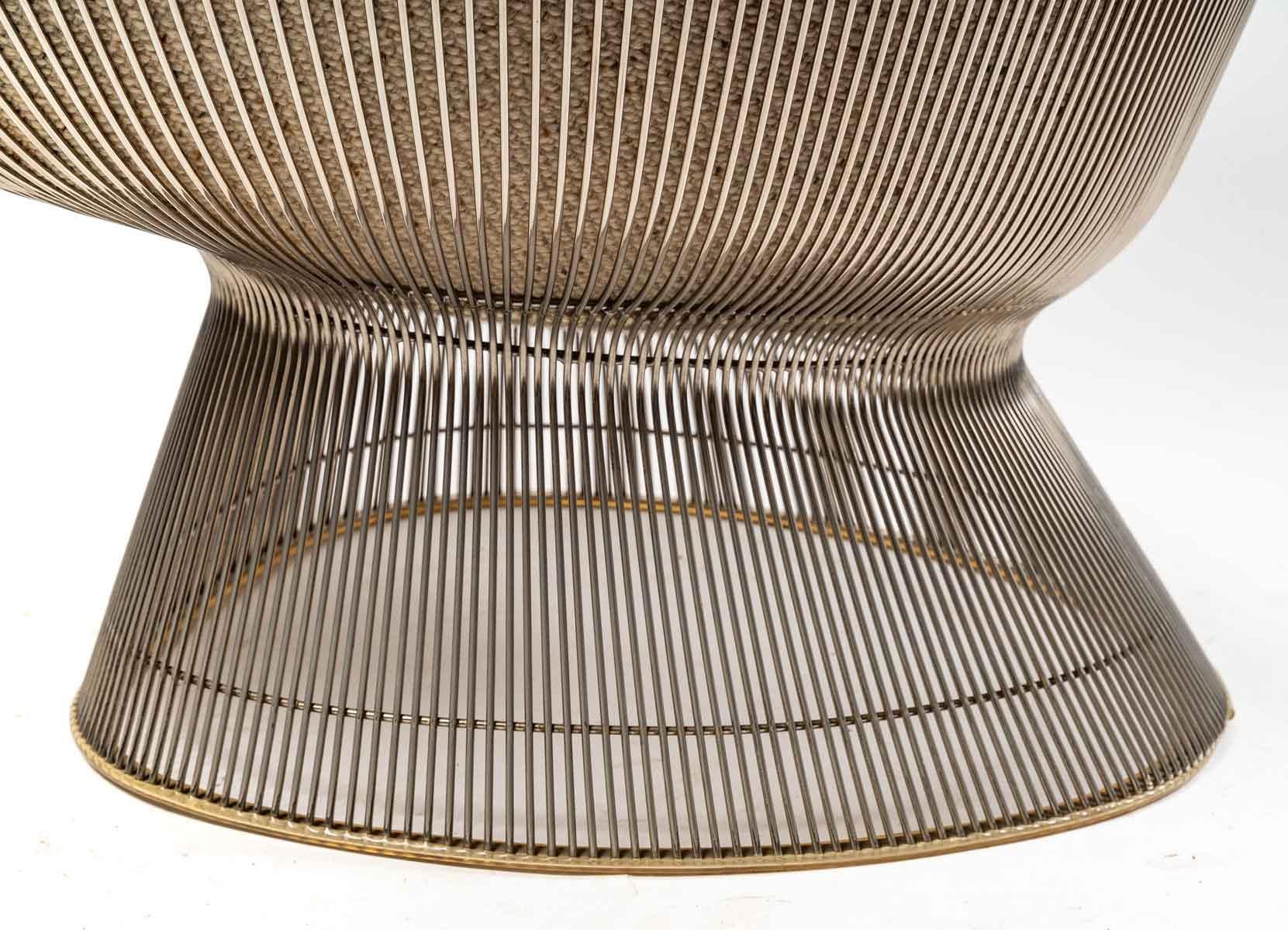 1970 Warren Platner, Large Armchair Model 