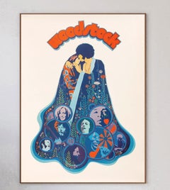 1970 Woodstock Original Vintage Poster