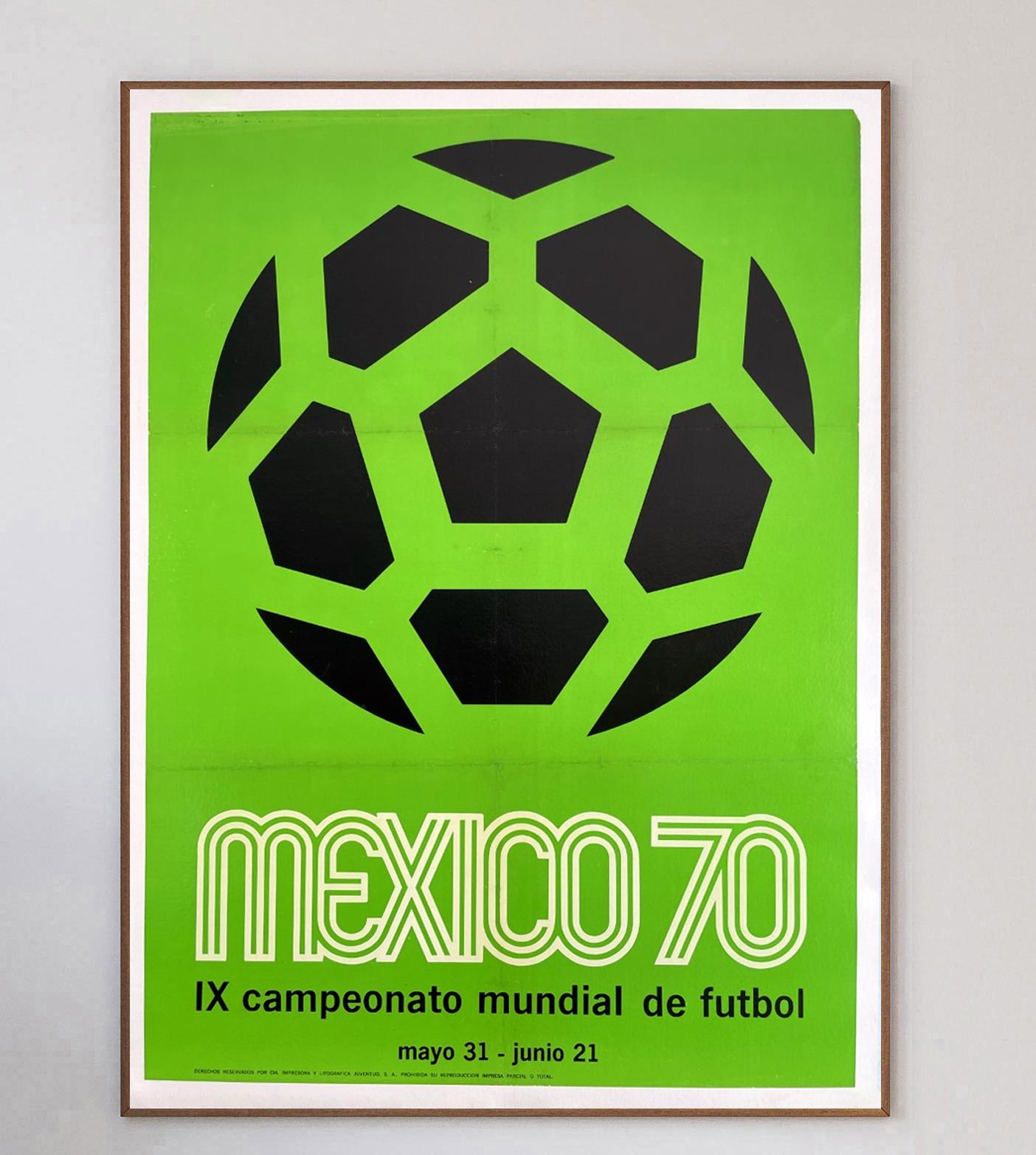 The 1970 FIFA World Cup was hosted by Mexico from 31st May – 21st June, and was the 9th edition of the quadrennial event. It was the first event to be held in North America, and was a huge success, with games breaking television records. Regarded as