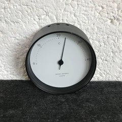 1970, Henning Koppel, Original Early Clock and Weather Station for Georg Jensen