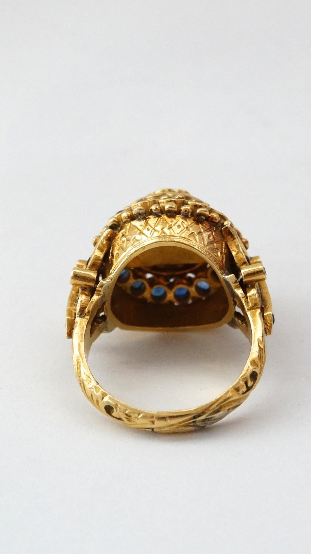 1970s princess ring