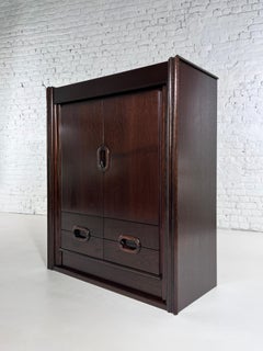 1970s-1980s Design Wooden Bar Cabinet