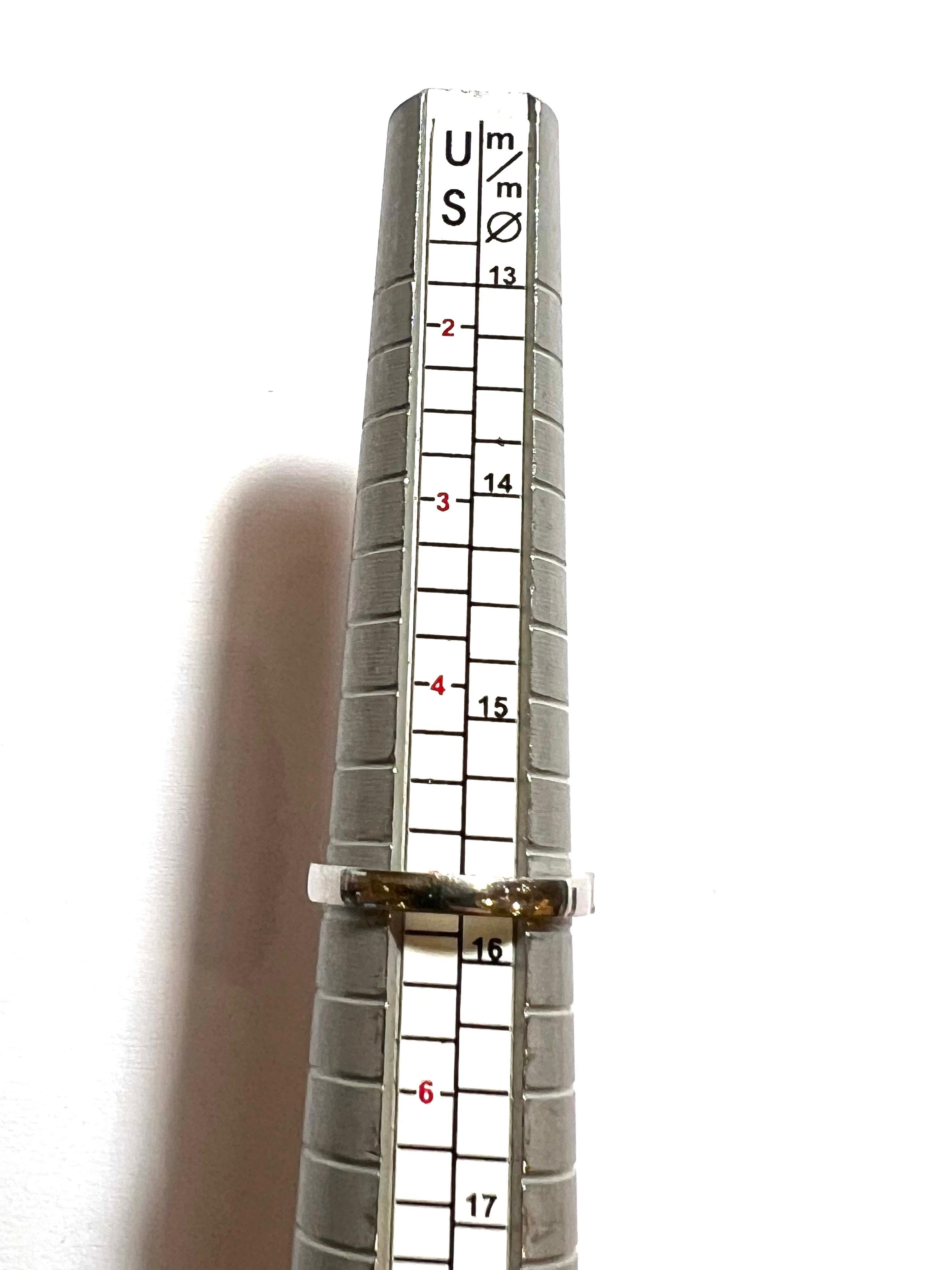 Verlobungs-/Cocktailring aus Platin mit 2,9 Karat Diamant im Marquise-Schliff, 1970er Jahre im Angebot 3