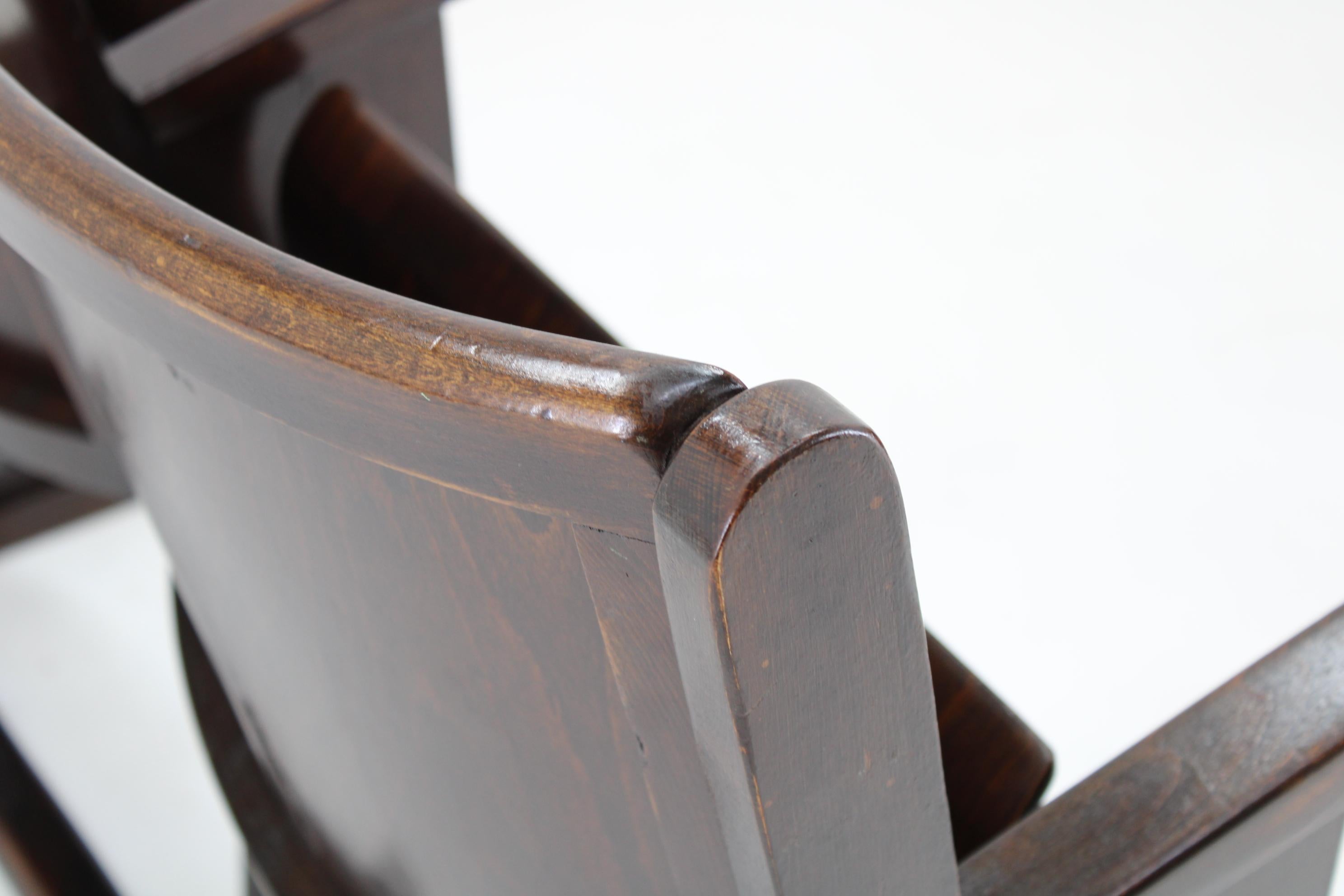 1970s 3-Seater Cinema Bench by TON, Czechoslovakia 5