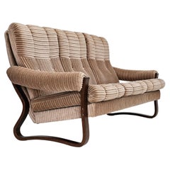 Used 1970s, 3 seater Danish sofa, original very good condition, corduroy.