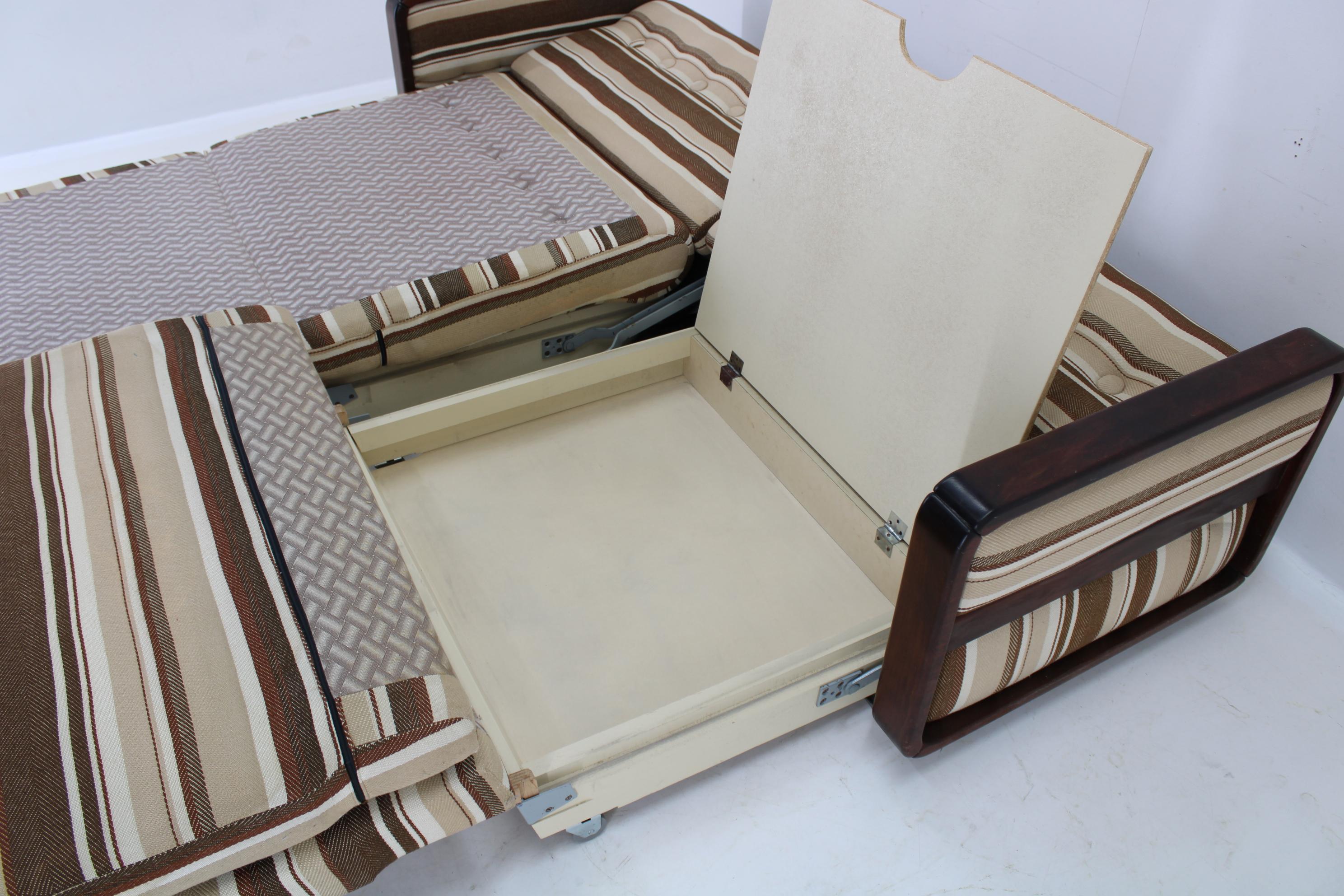 Canapé pliant à 3 places par Joka, Autriche, années 1970 en vente 4