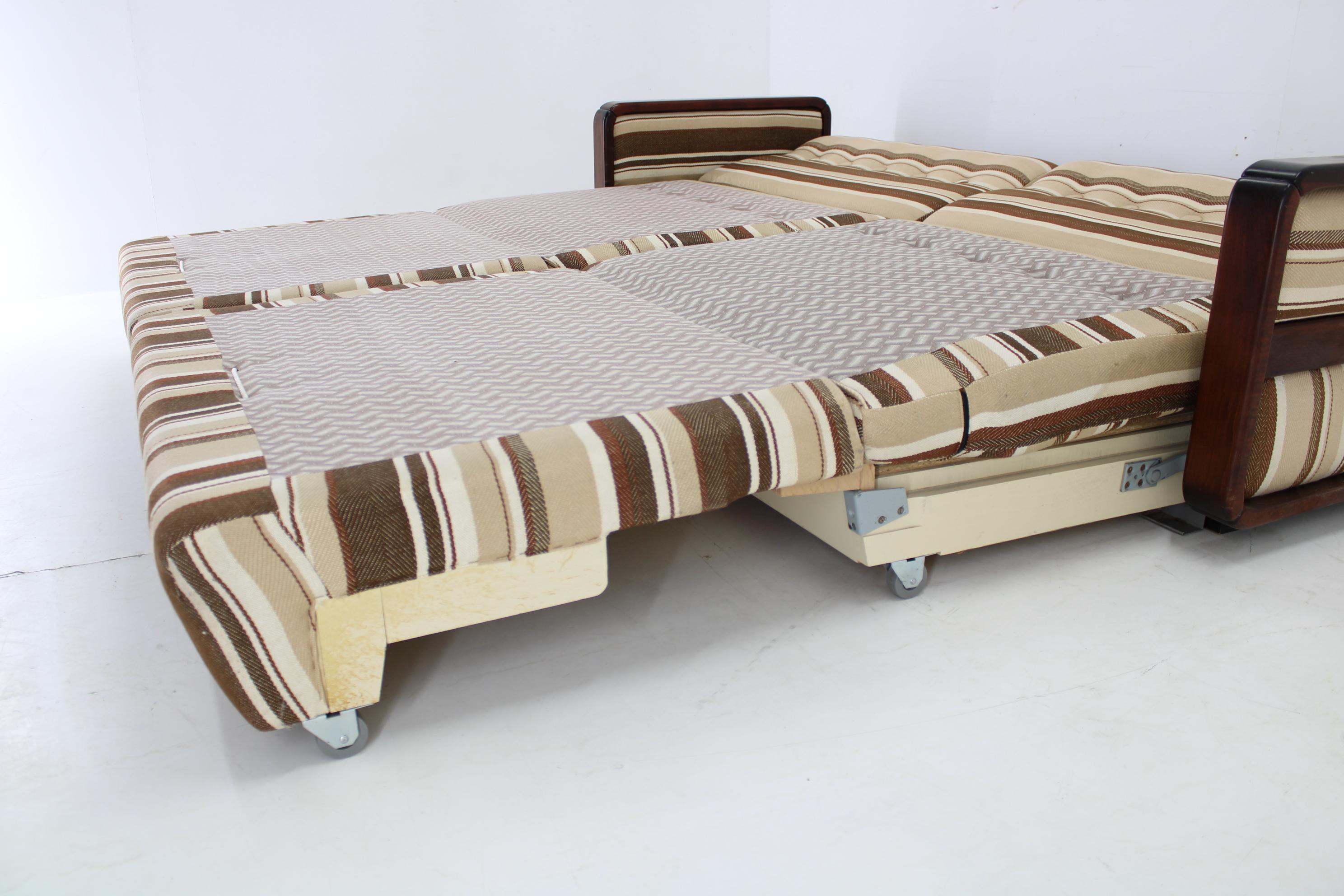 Canapé pliant à 3 places par Joka, Autriche, années 1970 en vente 2