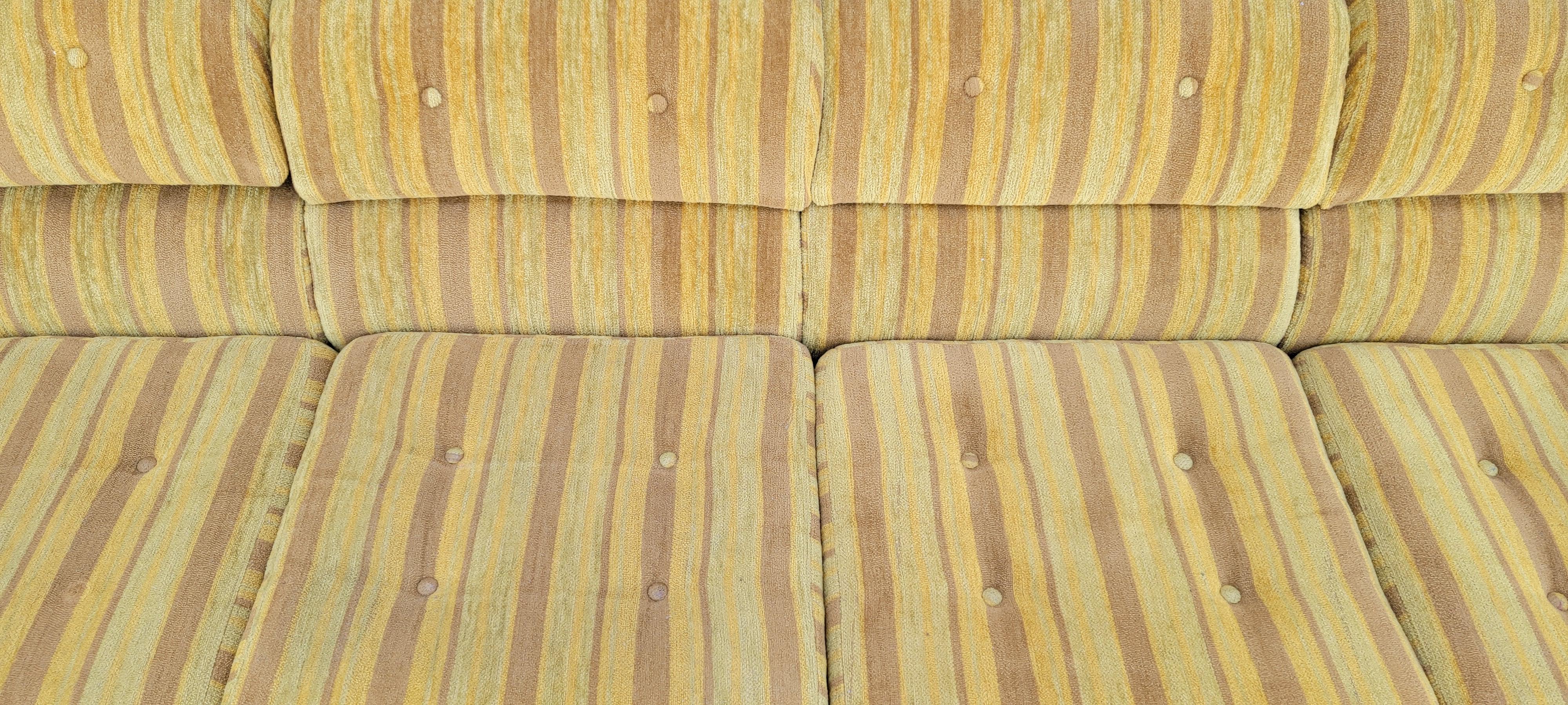 1970's 4 Seat Sofa 3