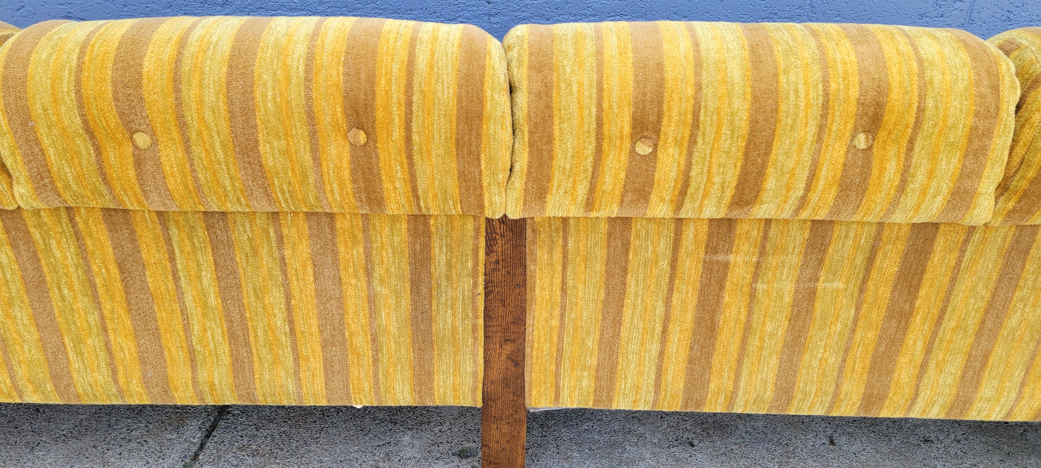 1970's 4 Seat Sofa 5