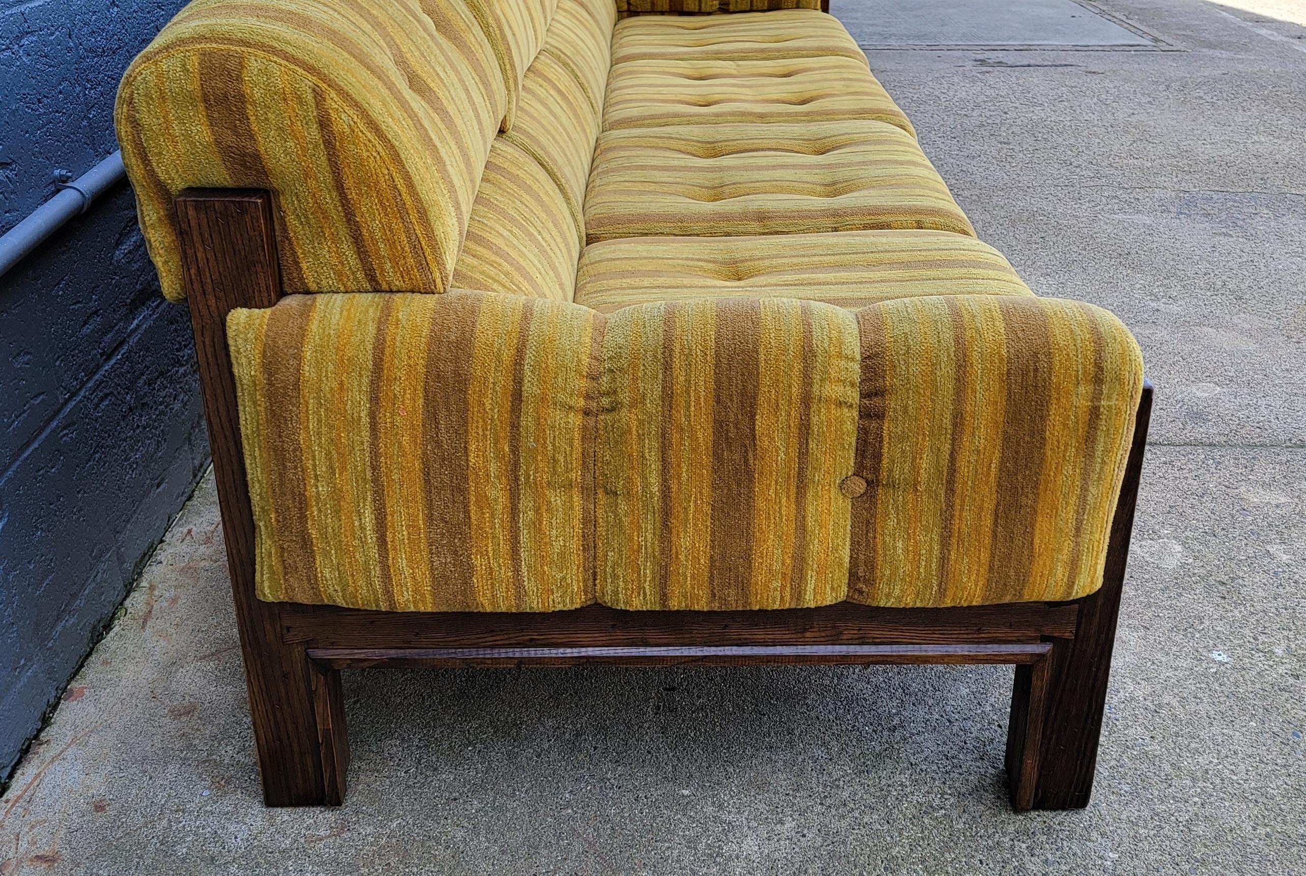 American 1970's 4 Seat Sofa
