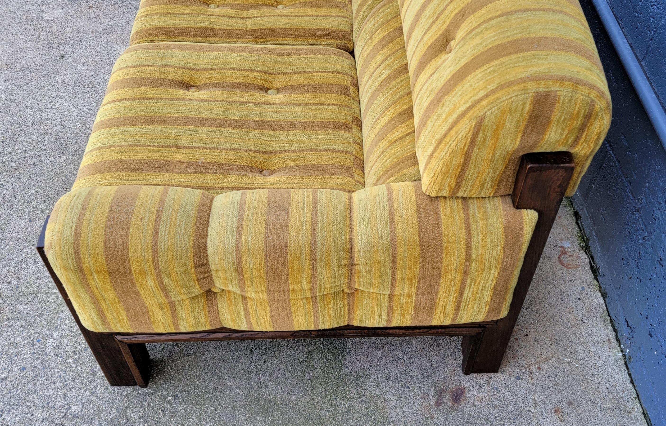 20th Century 1970's 4 Seat Sofa