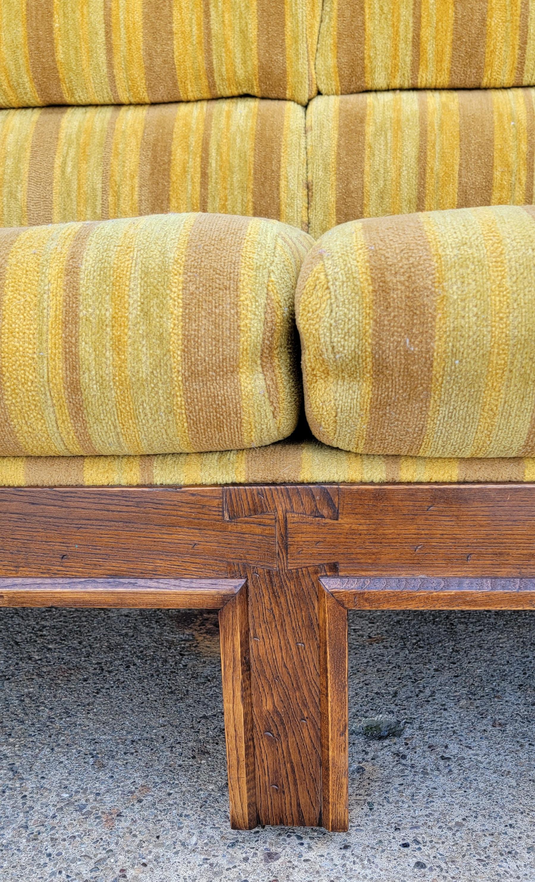 1970's 4 Seat Sofa 1