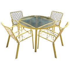 Set per sala da pranzo moderna di metà secolo