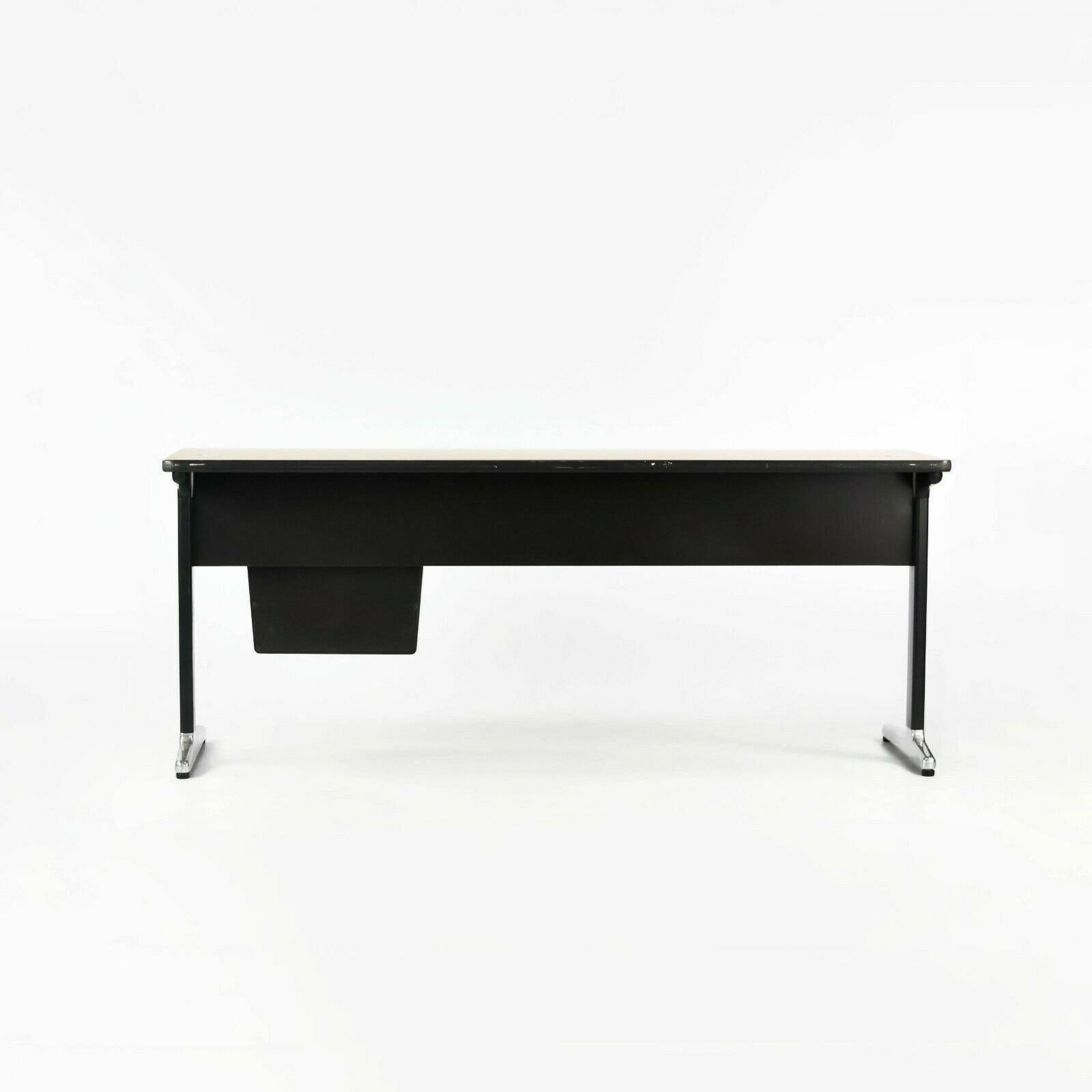 Laminato Scrivania anni '70 da 6 piedi di George Nelson e Robert Herman Miller con cassetti in vendita