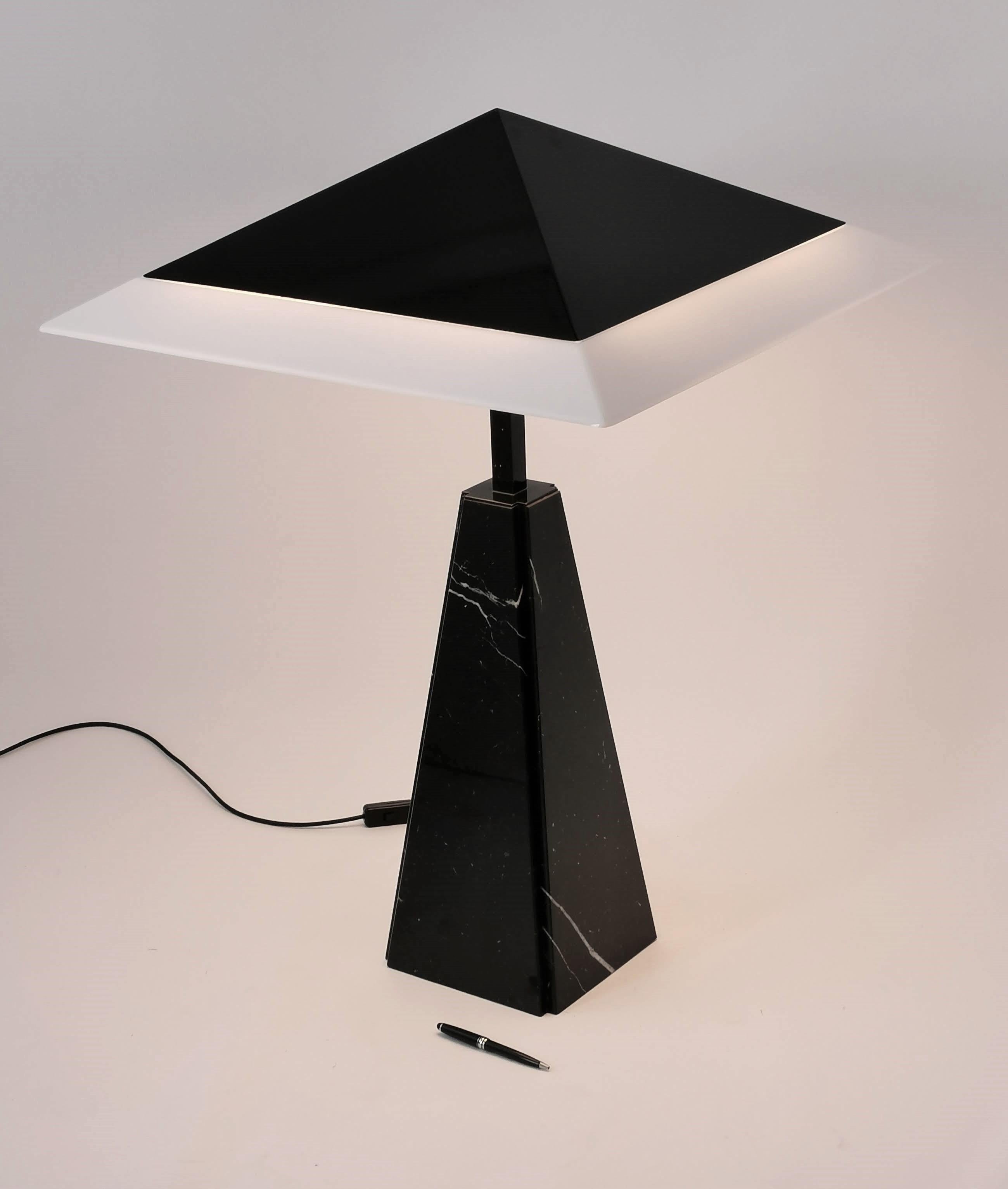 Italian 1970s ‘Abat Jour’ Table Lamp by Cini Boeri for Arteluce, Italy