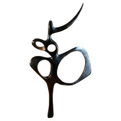 1970's Abstract bronze sculpture by Òscar Estruga i Andreu