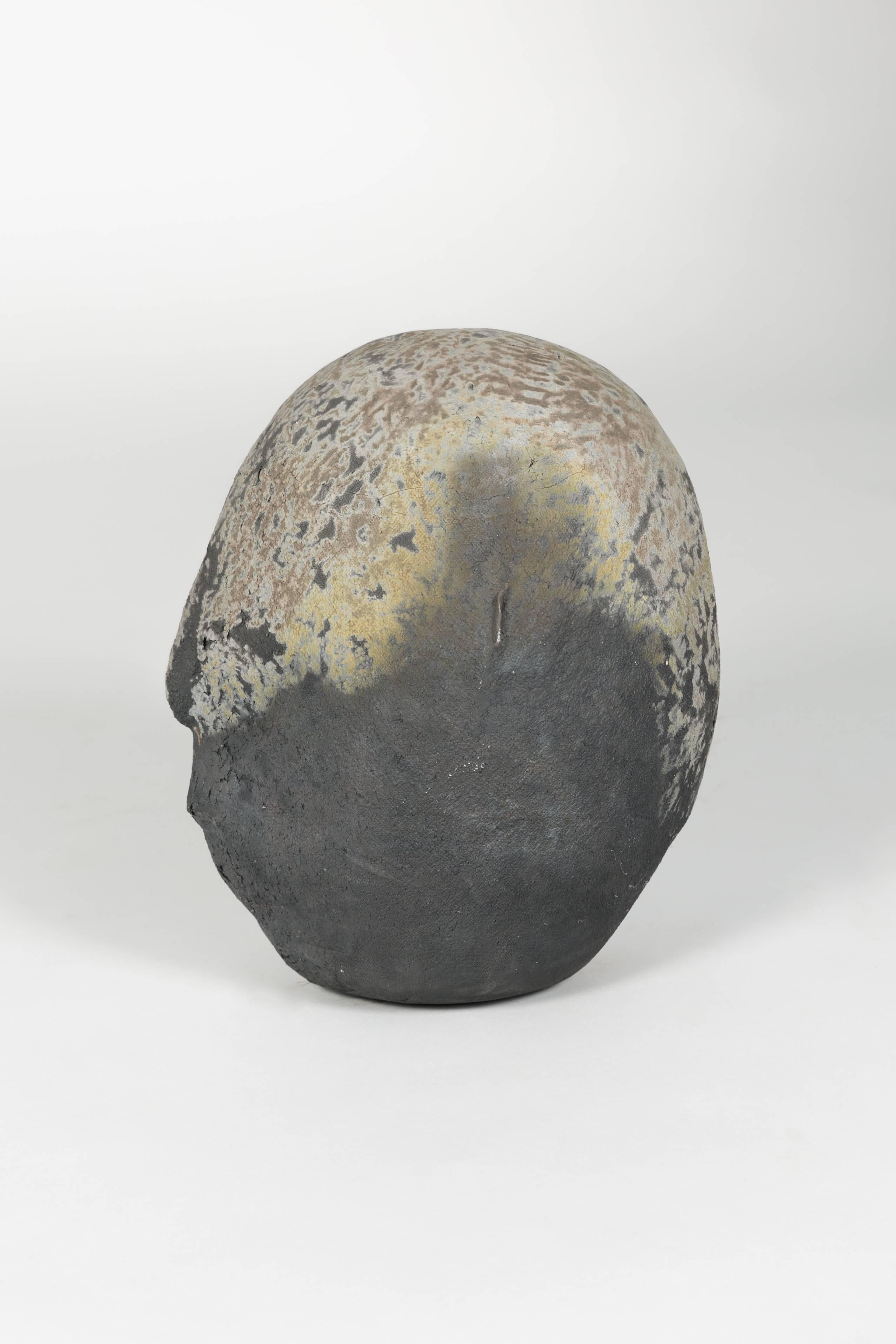 1970s Abstract Ceramic Head Sculpture 3