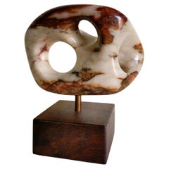 1970s Abstract Marble Sculpture