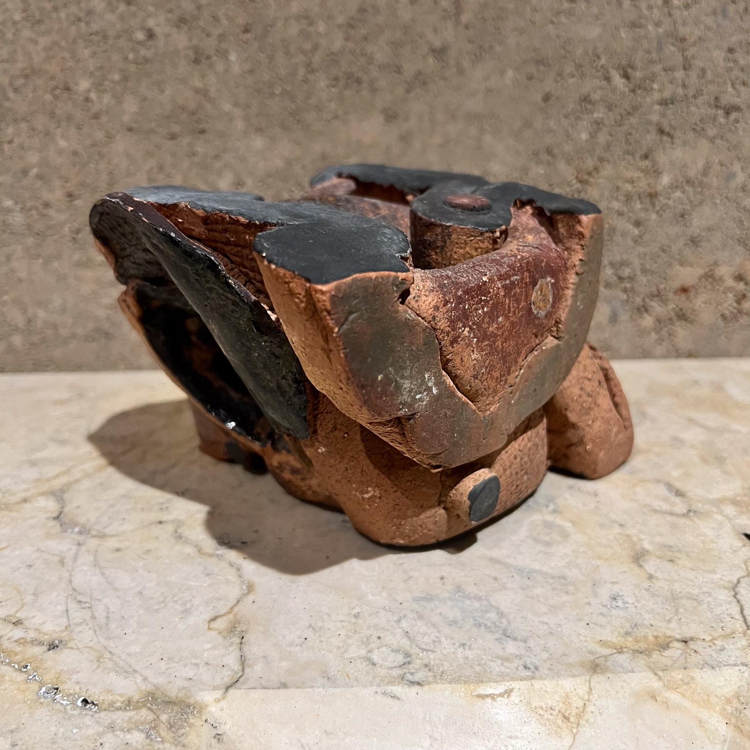 1970s Abstract Root Sculpture Studio Pottery Art For Sale 1