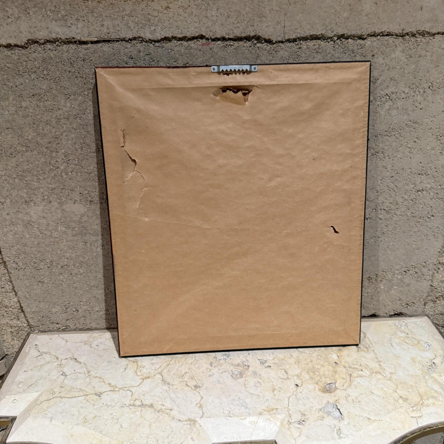 1970er Jahre Abstrakte Farb-Sand-Kunst nach Joan Miró Mexiko-Stadt im Angebot 2