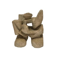 1970s Abstract Sandstone Sculpture #2