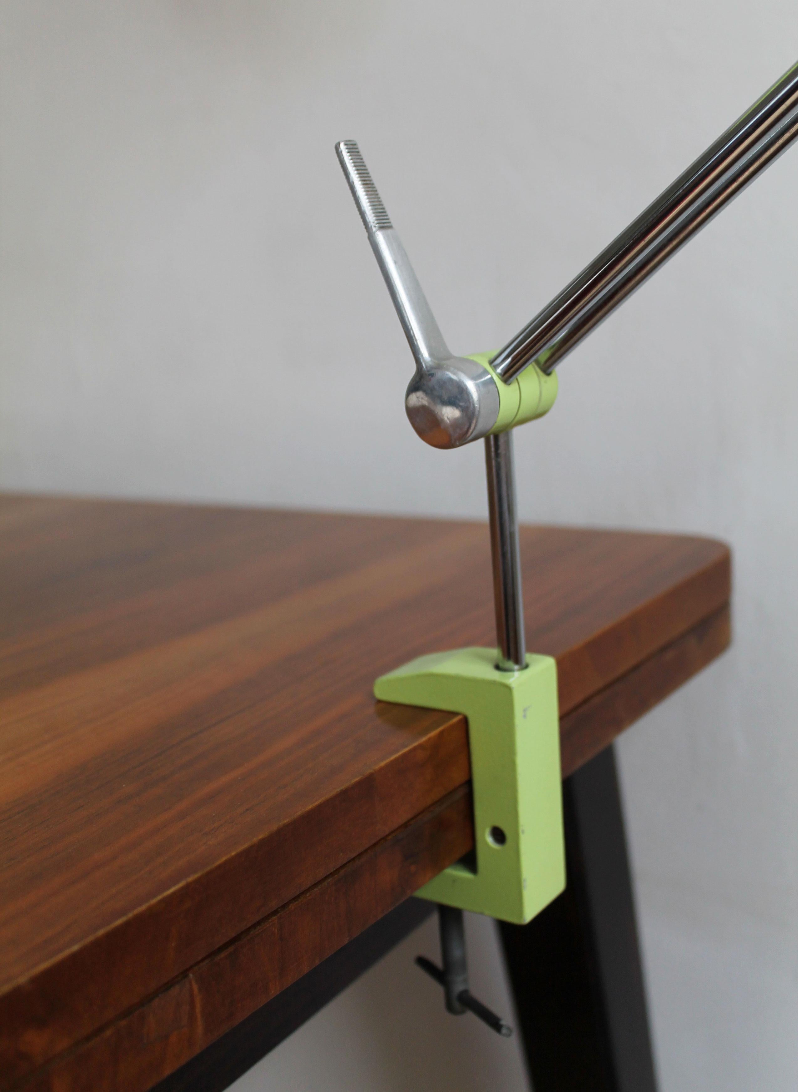 1970's Adjustable Desk Lamp by Josef Hurka For Sale 4