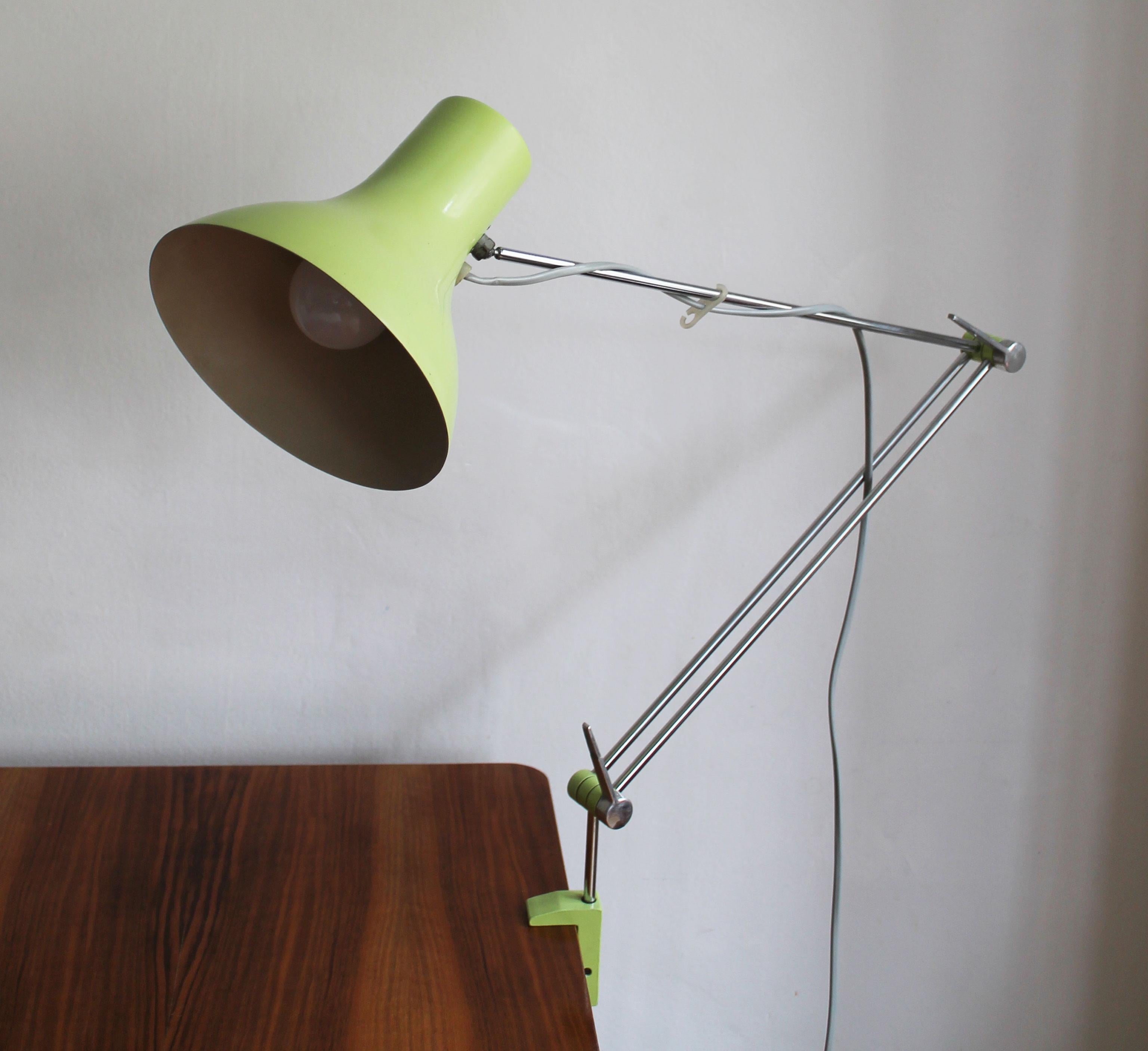 Other 1970's Adjustable Desk Lamp by Josef Hurka For Sale
