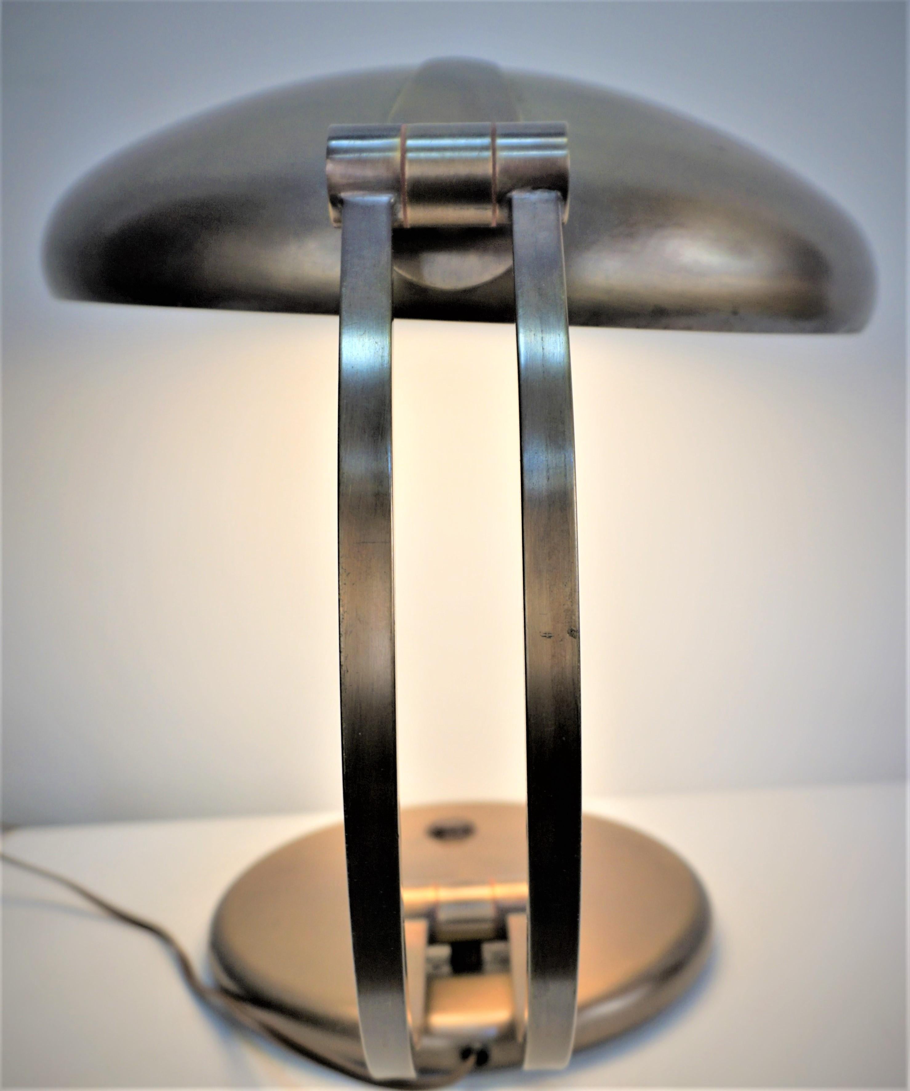 Late 20th Century 1970's, Adjustable Double Light Bonze Desk Lamp '2 in Stock' For Sale