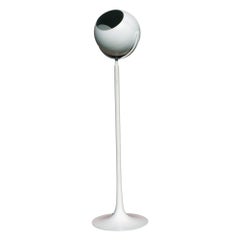 Verstellbare „Eye Ball“-Stehleuchte auf Sockel, 1970er Jahre