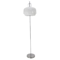Lampada da terra regolabile degli anni '70 disegnata da Guzzini per Meblo, Italia