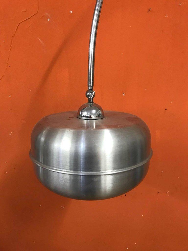 1970s Adjustable Floor Lamp in Steel In Good Condition In Palermo, Italia
