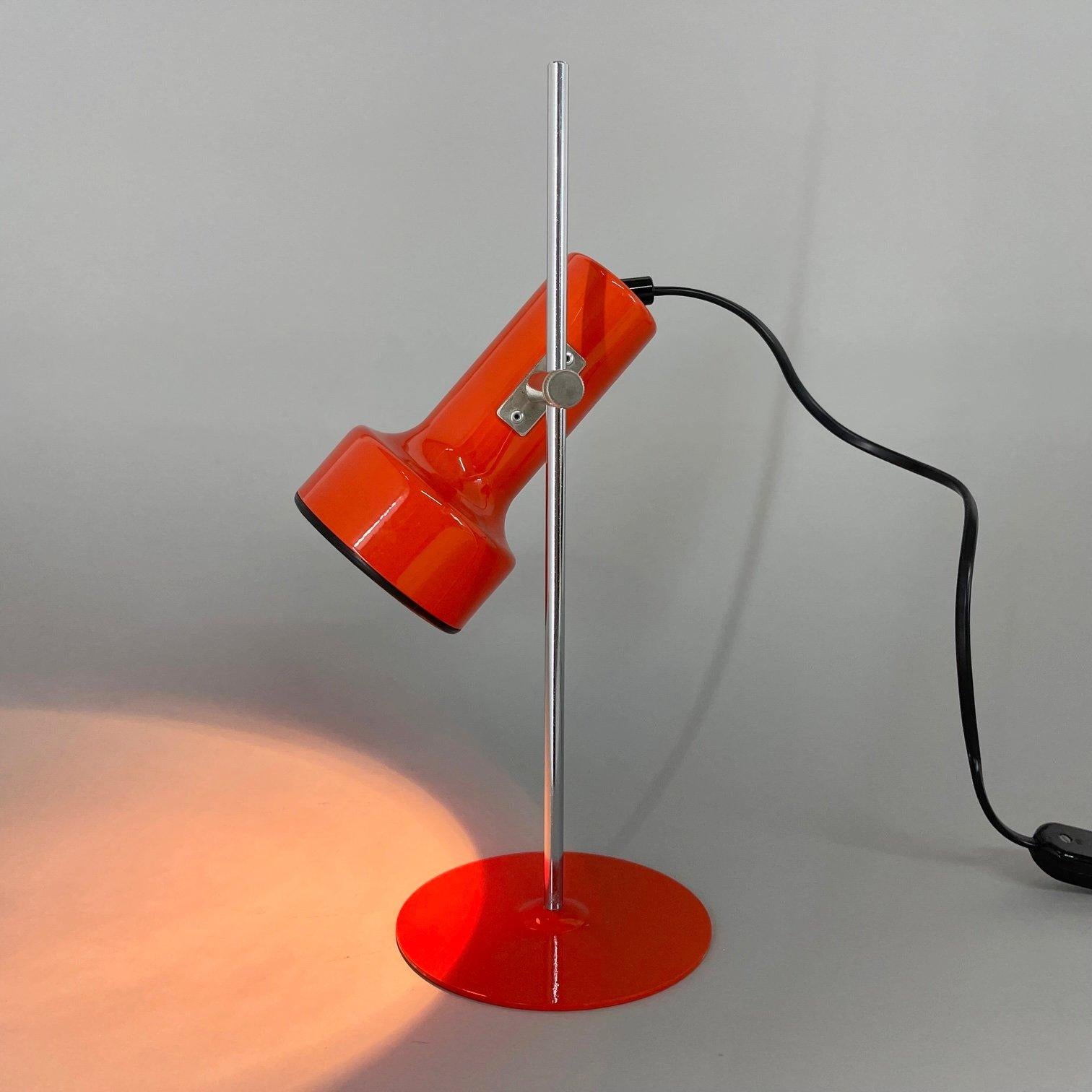 Swiss 1970's Adjustable Table Lamp, Switzerland For Sale