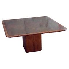 1970's Afra and Tobia Scarpa "Artona" burl dining table for Maxalto
