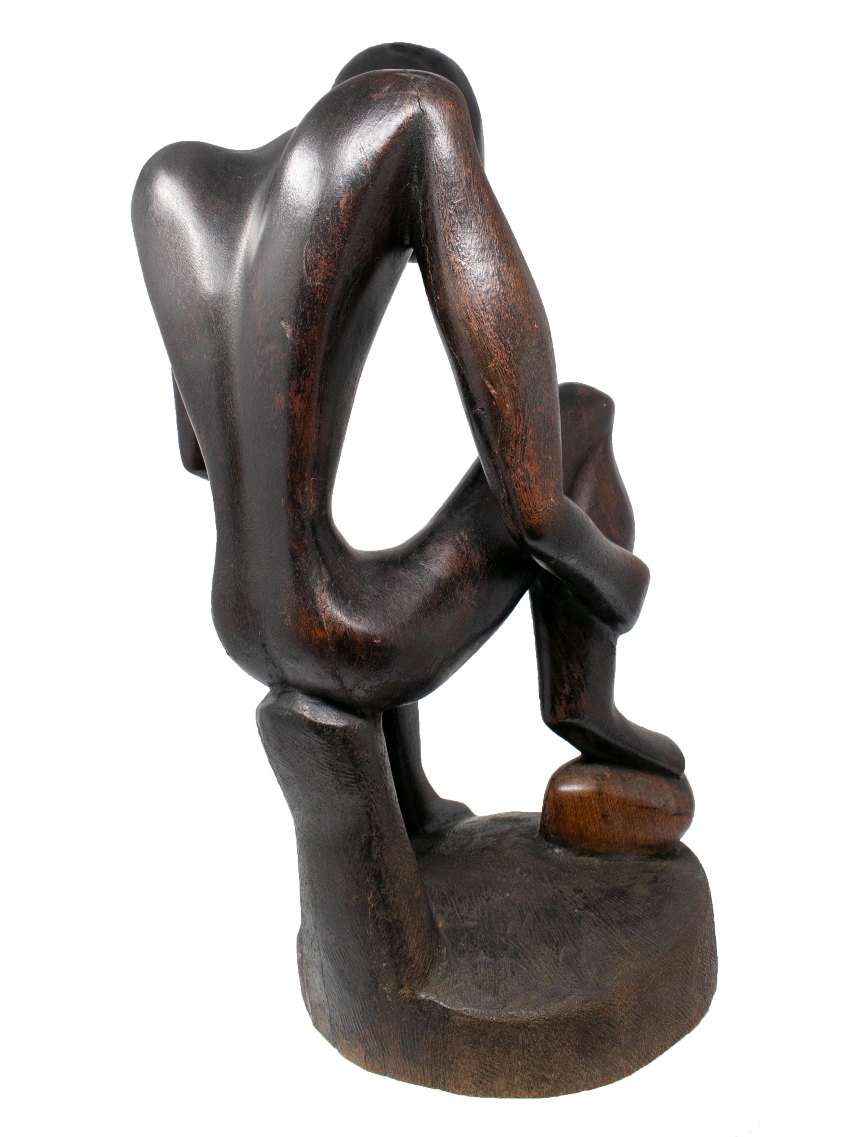 african man sculpture