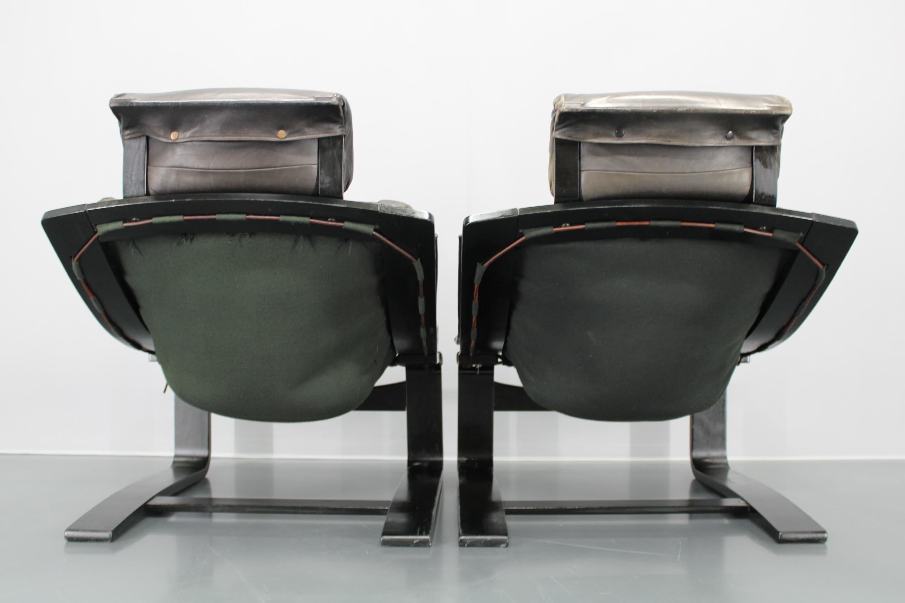 1970s Ake Fribyter Pair of 