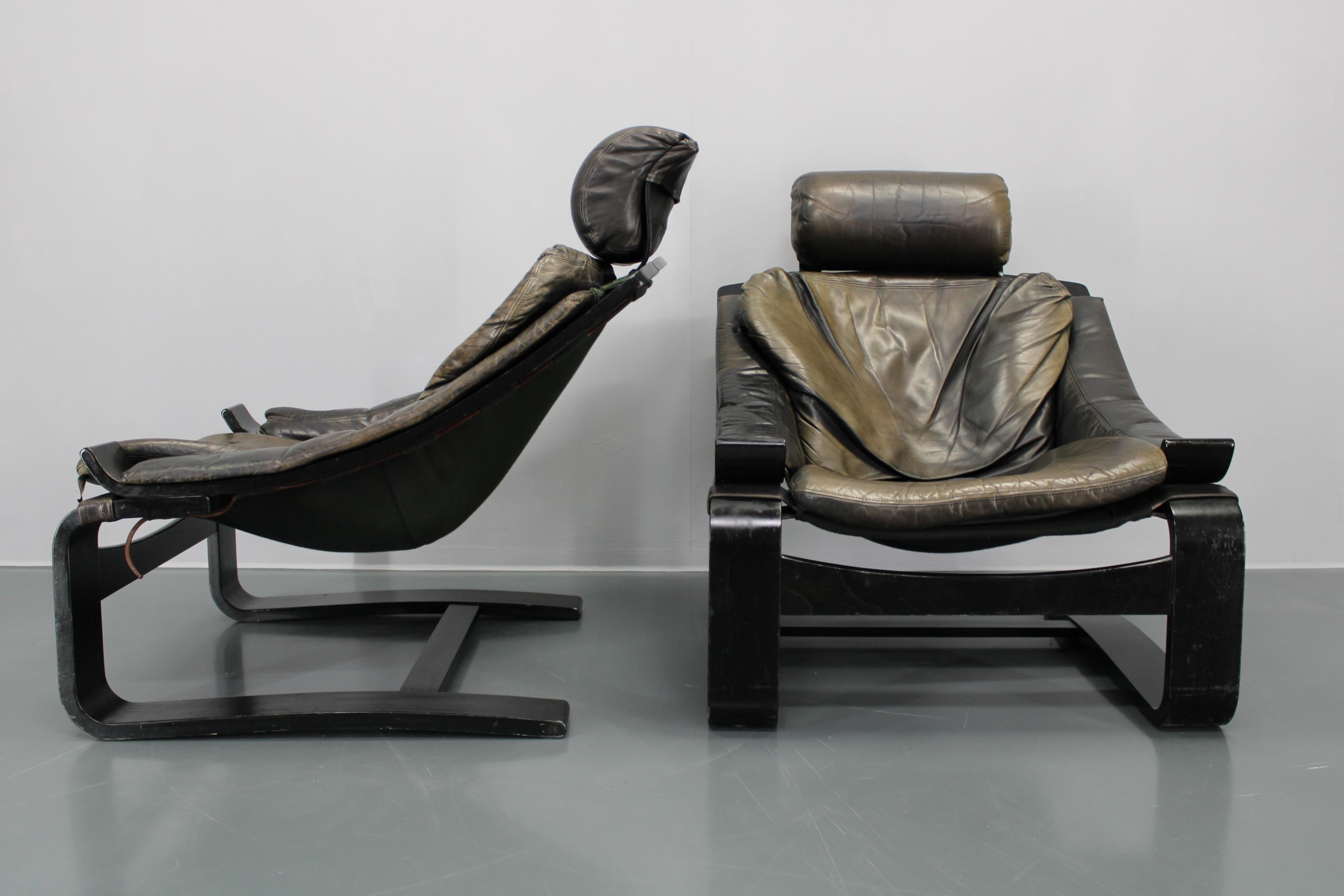 1970s Ake Fribyter Pair of 