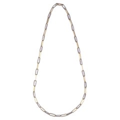 1970s Alan Martin Gard 9KT Gold Chain Necklace