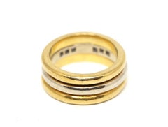 1970s Aldo Cipullo 18 Karat Gold and Diamond Wedding Ring Set