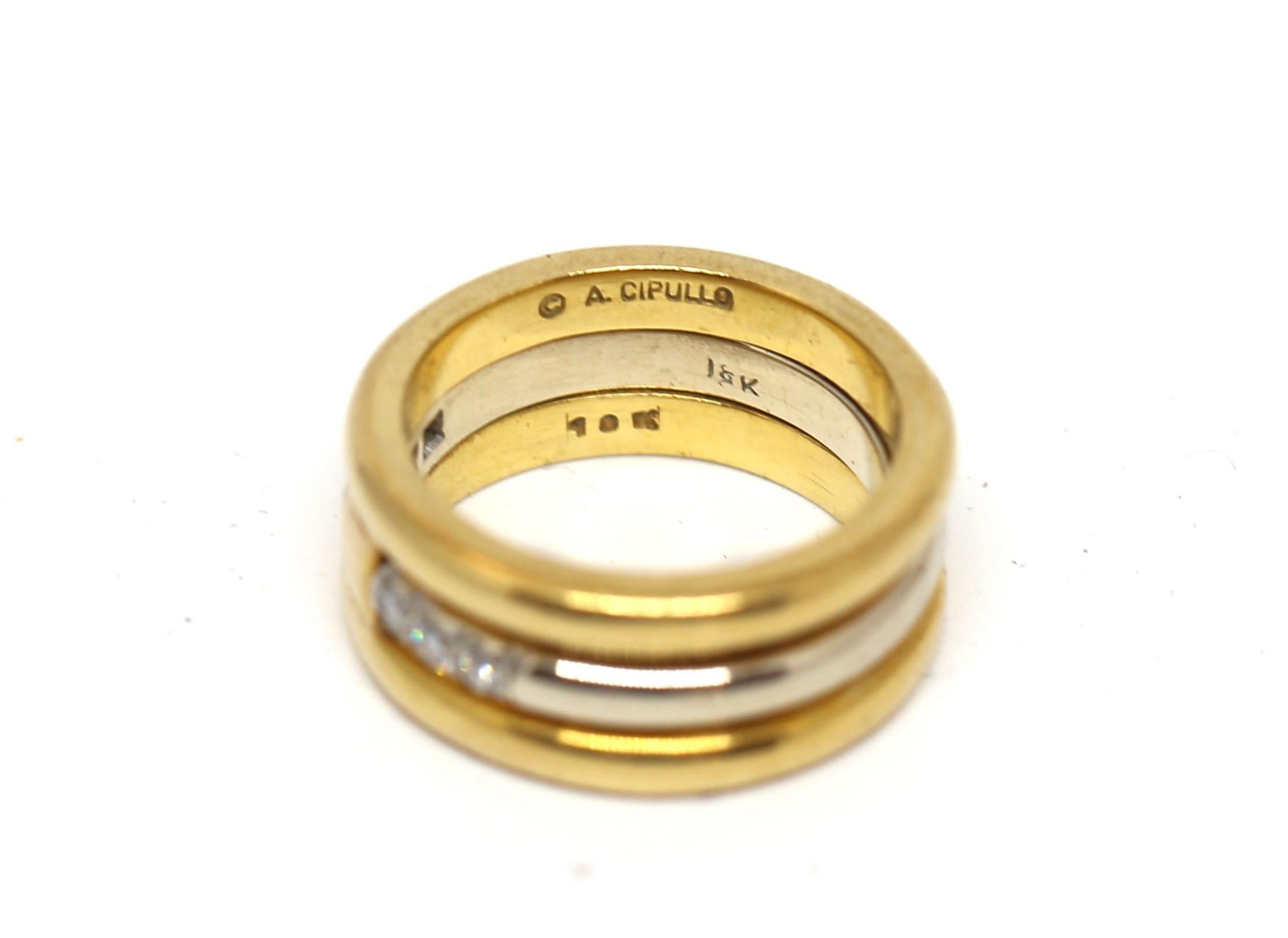 1970s wedding ring sets