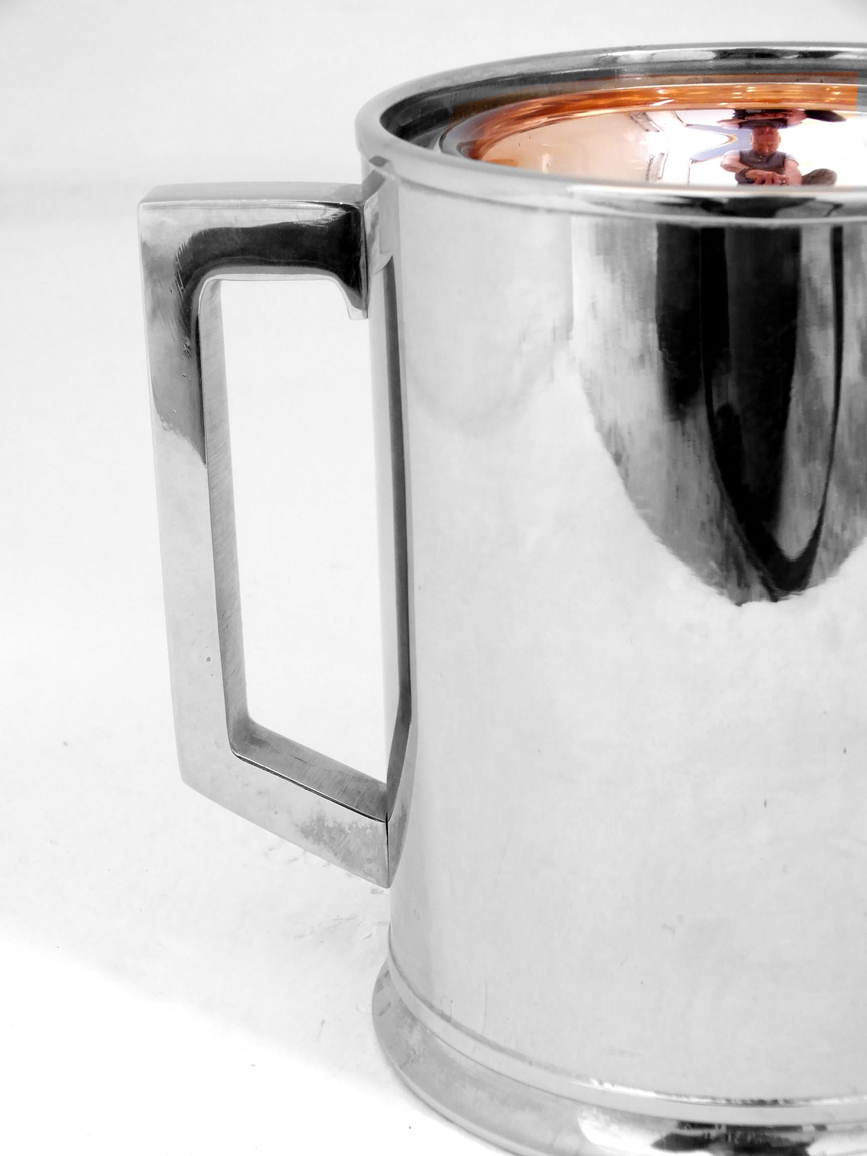 1970s Aldo Tura Design Ice Bucket by Macabo, Italy In Excellent Condition For Sale In Biella, IT