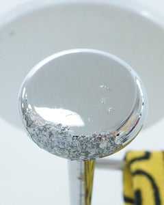 1970s Alessi Steel and Plastic Towel Rack