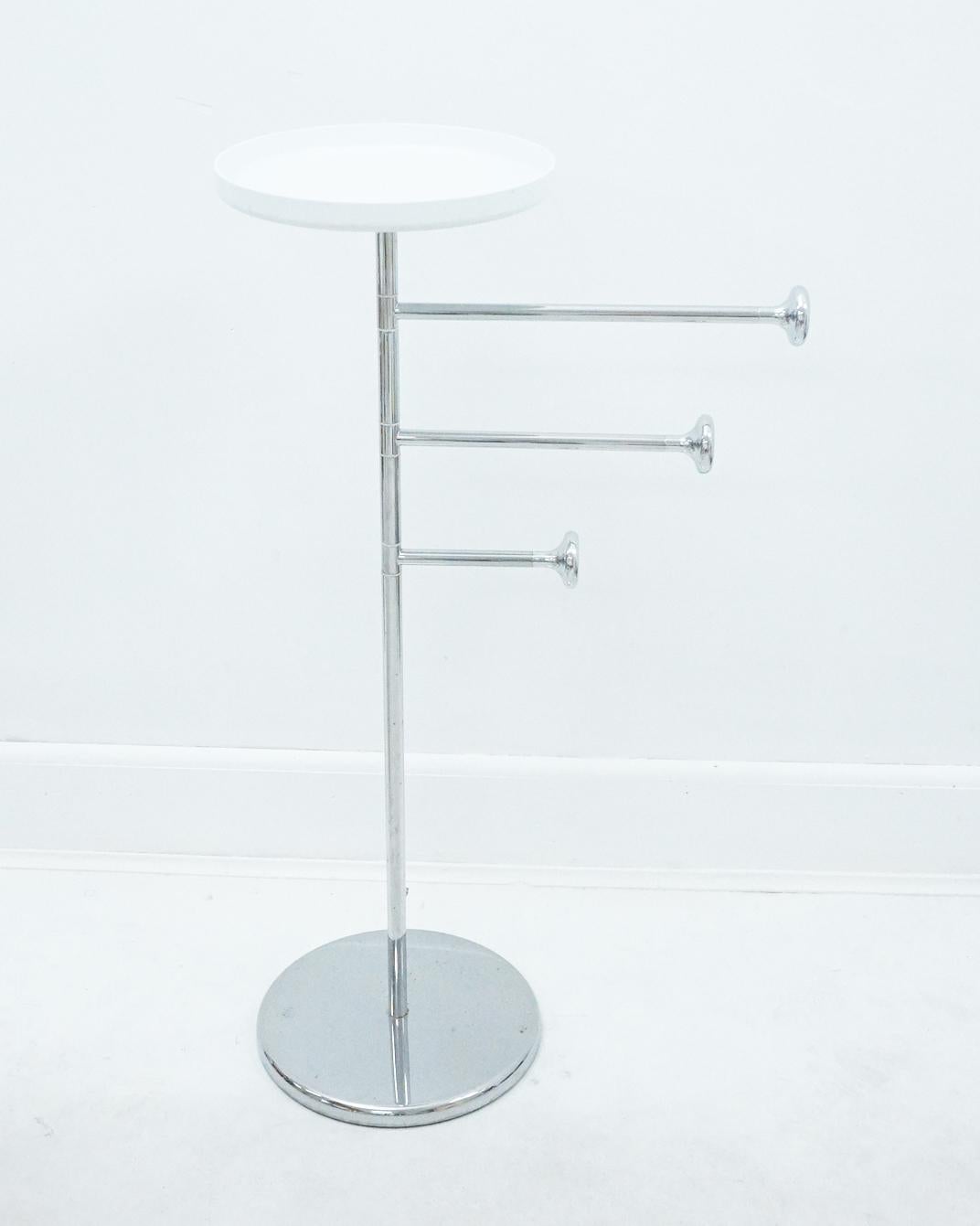 1970s Alessi Steel and Plastic Towel Rack 1