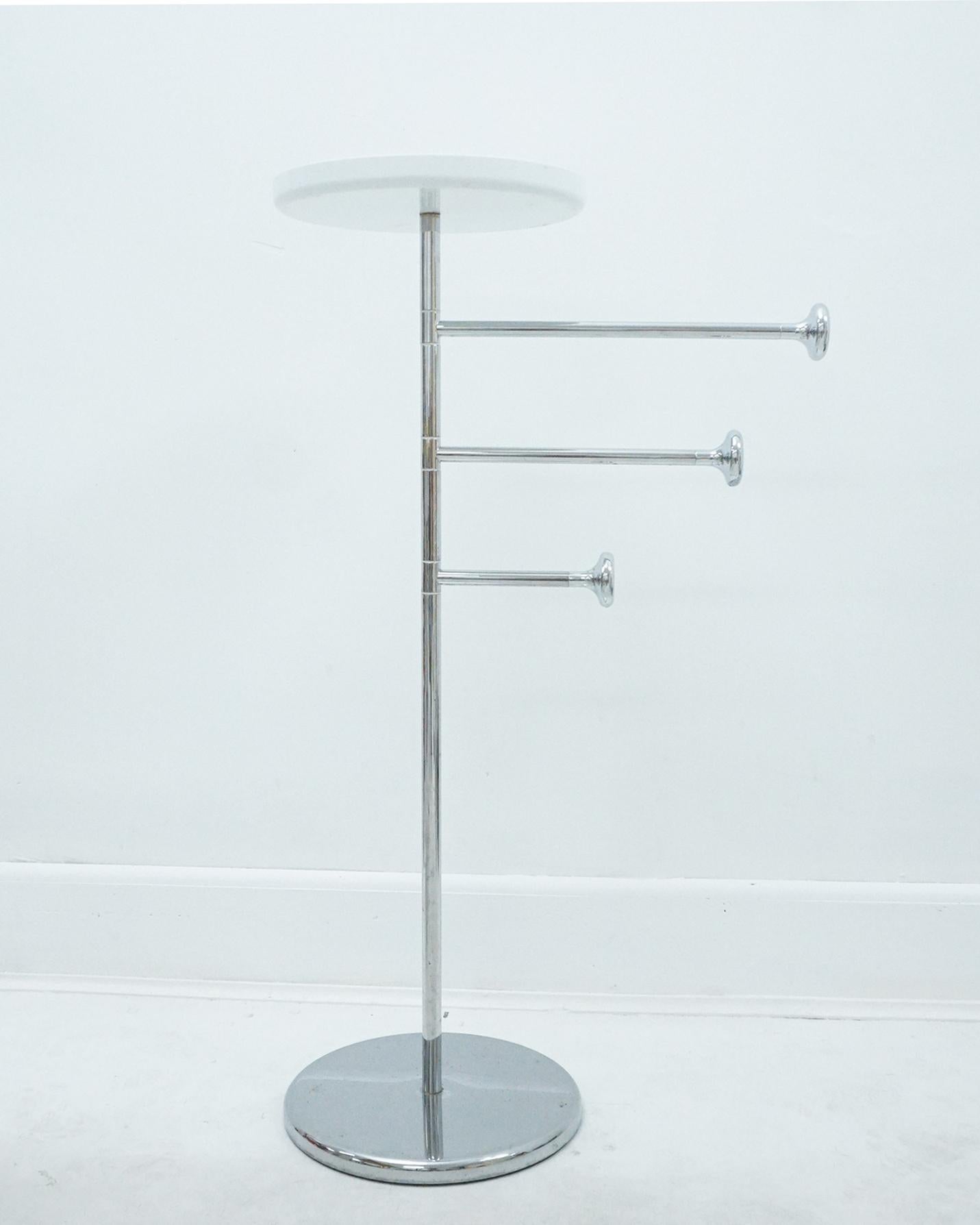1970s Alessi Steel and Plastic Towel Rack 2