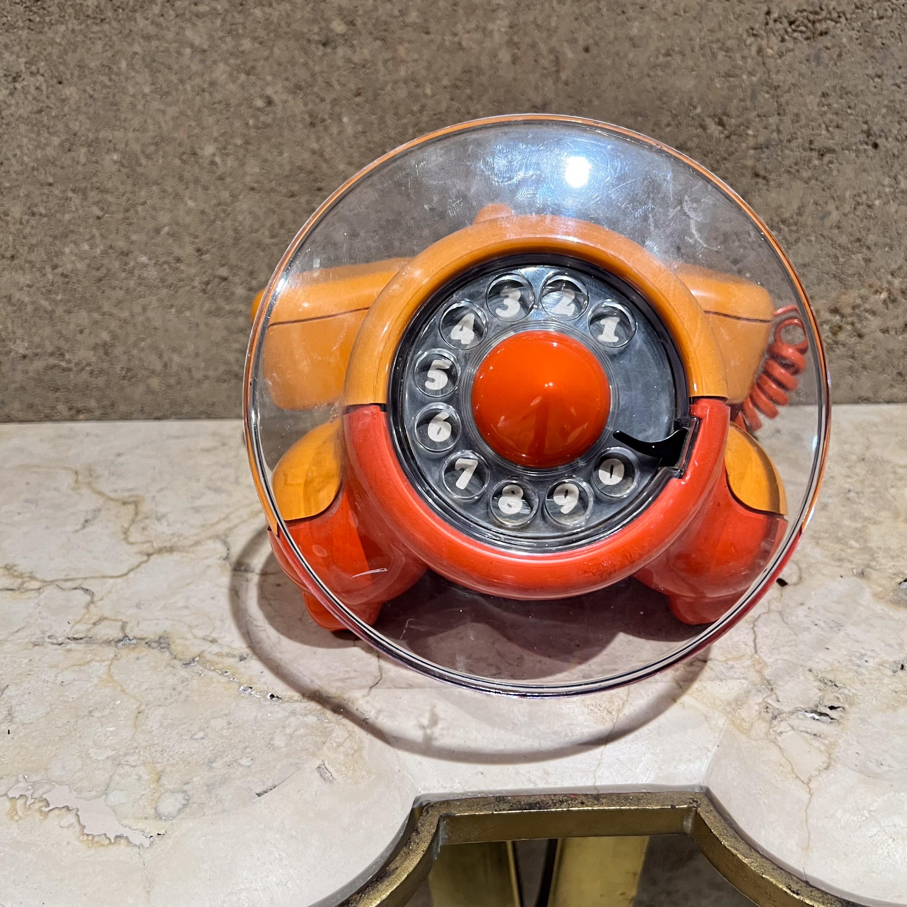 Mid-Century Modern 1970s Alexander Graham Pop Art Airplane Rotary Dial Phone