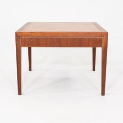 1970s Alexis Yermakov for Stow Davis Burl and Walnut Side / End Table