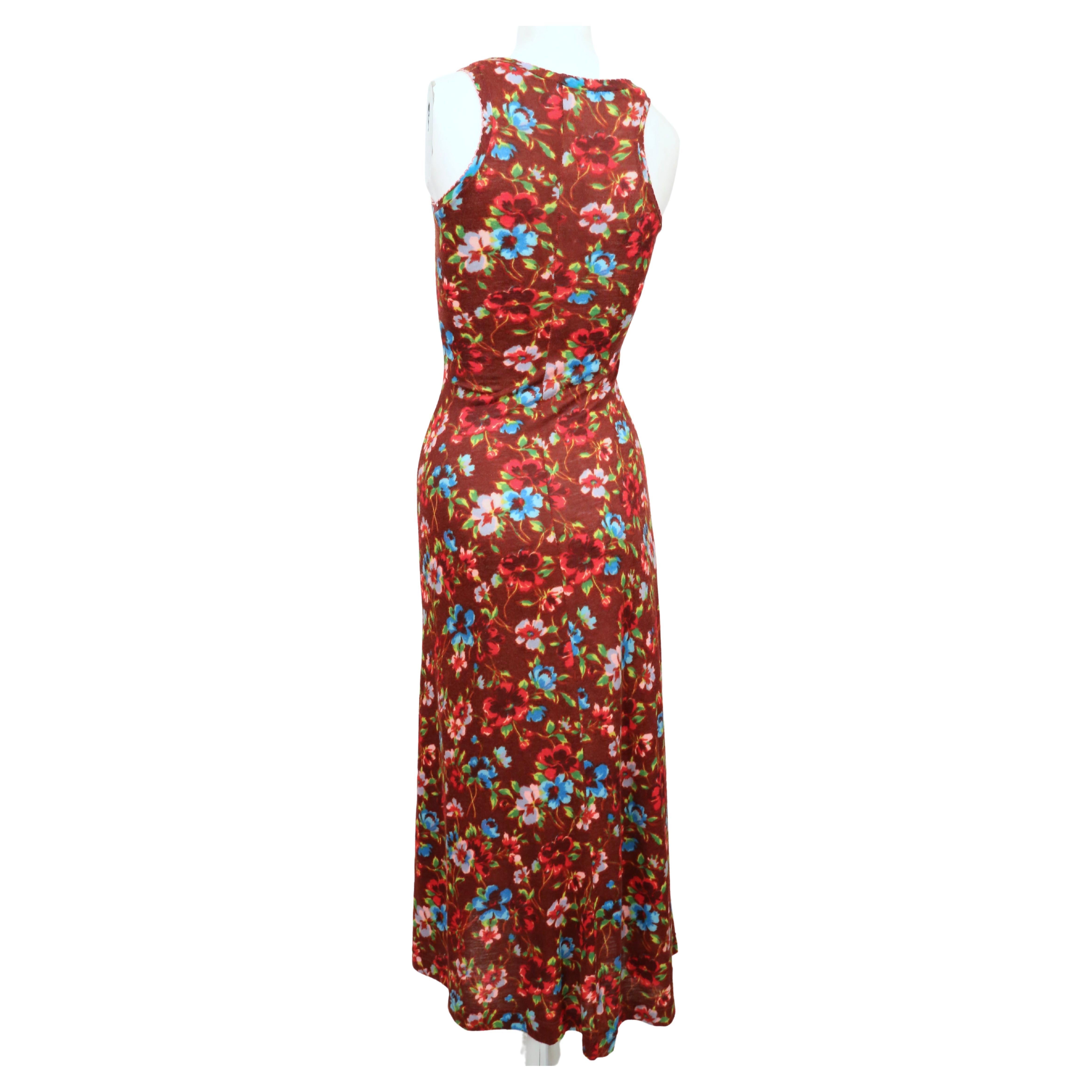 1970's ALLEY CAT by BETSEY JOHNSON floral dress 1