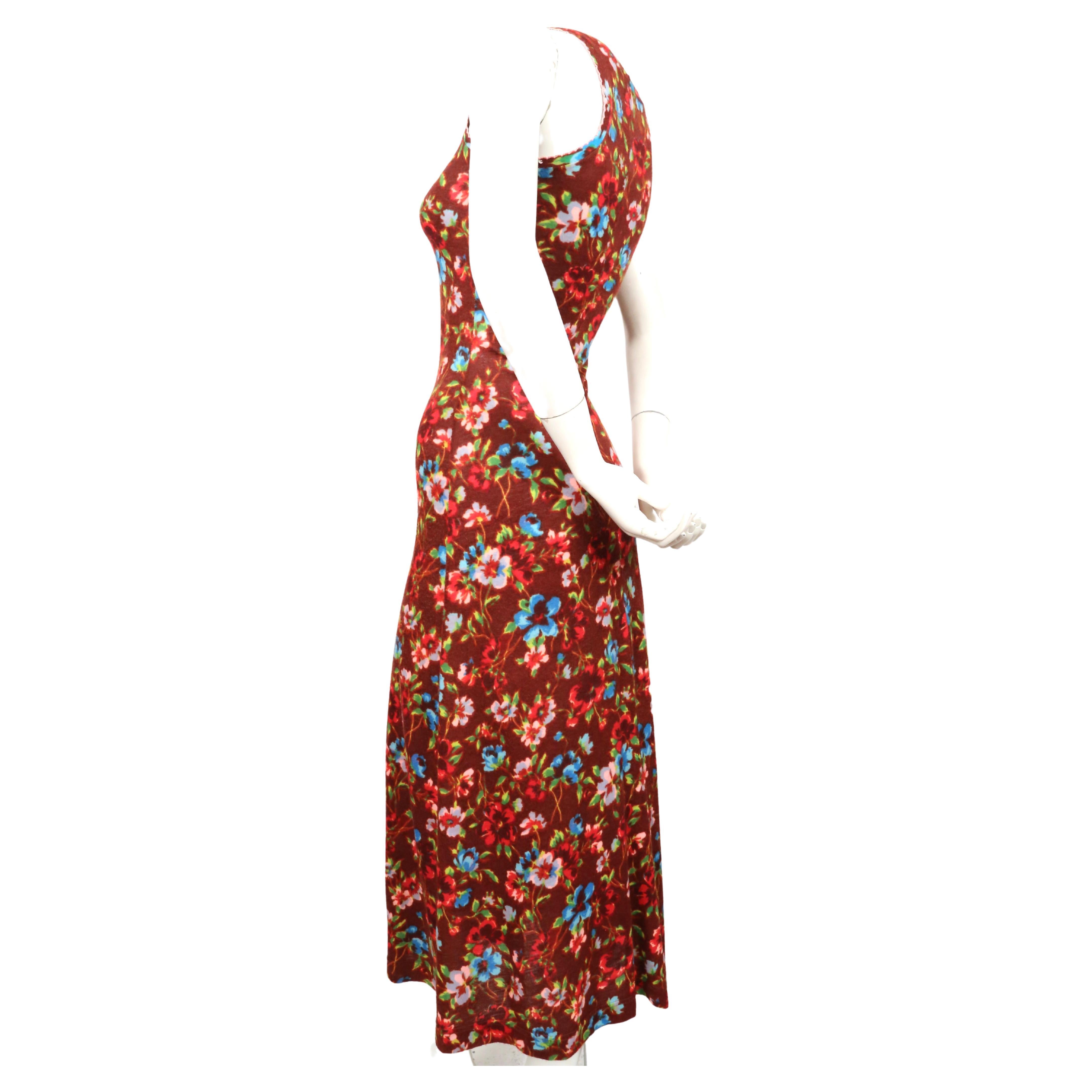 1970's ALLEY CAT by BETSEY JOHNSON floral dress 2