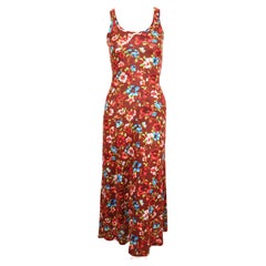 Retro 1970's ALLEY CAT by BETSEY JOHNSON floral dress